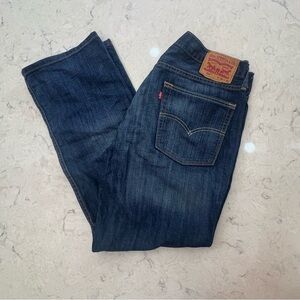 Levi's 514 Blue Straight Jeans Classic Style